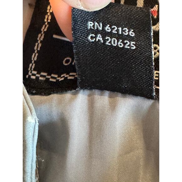 Guess Mens Faux Leather Moto Bomber Jacket Grey Size Medium - Picture 15 of 16